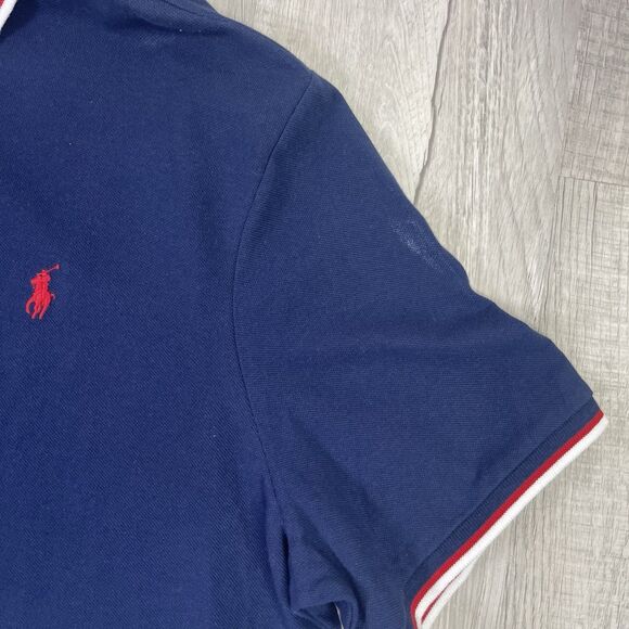 NEW Polo Ralph Lauren Shirt Men's XL Classic Fit Royal Blue Pony Preppy Polo T - Picture 4 of 11